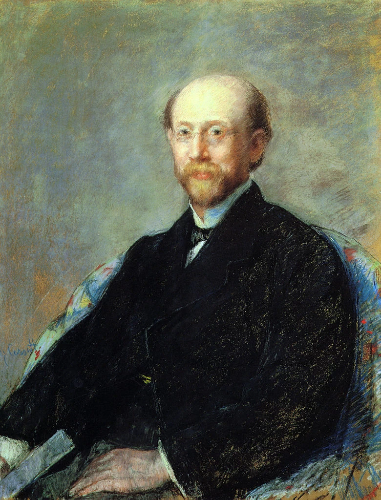 Mary Cassatt - 196, Ritratto di Moise Dreyfus 1879